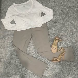 Khaki columnist dress pants